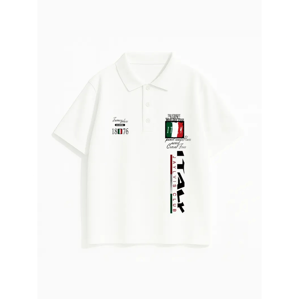 Camisa Polo Piquet Italy 1876 Streetwear Manfinity