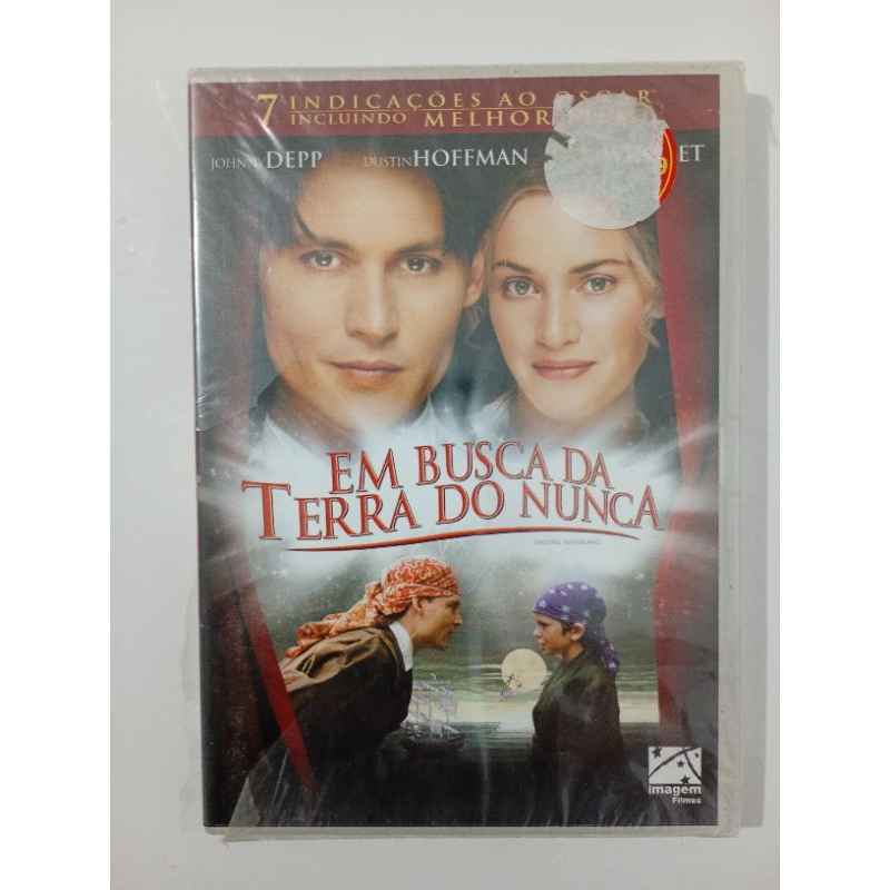 Dvd Em Busca Da Terra Do Nunca Lacrado Johnny Depp Kate Winslet