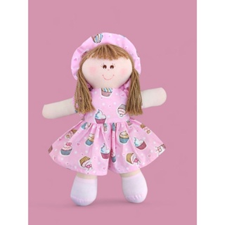 Boneca Cupcake 30cm, Cabelo Castanho. Com Cheirinho Doce. em Oferta na Shopee