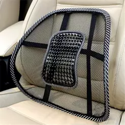 Encosto Lombar Corretor Postural Ortopédico para Banco de Carro