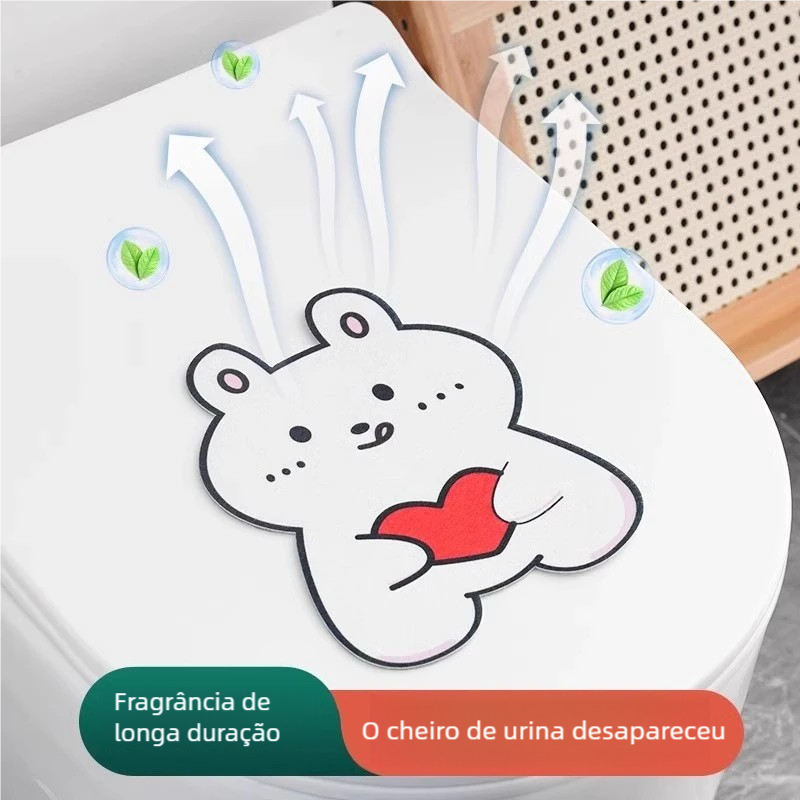 Sem produtos químicos! Adesivo desodorante natural para banheiro em Oferta na Shopee