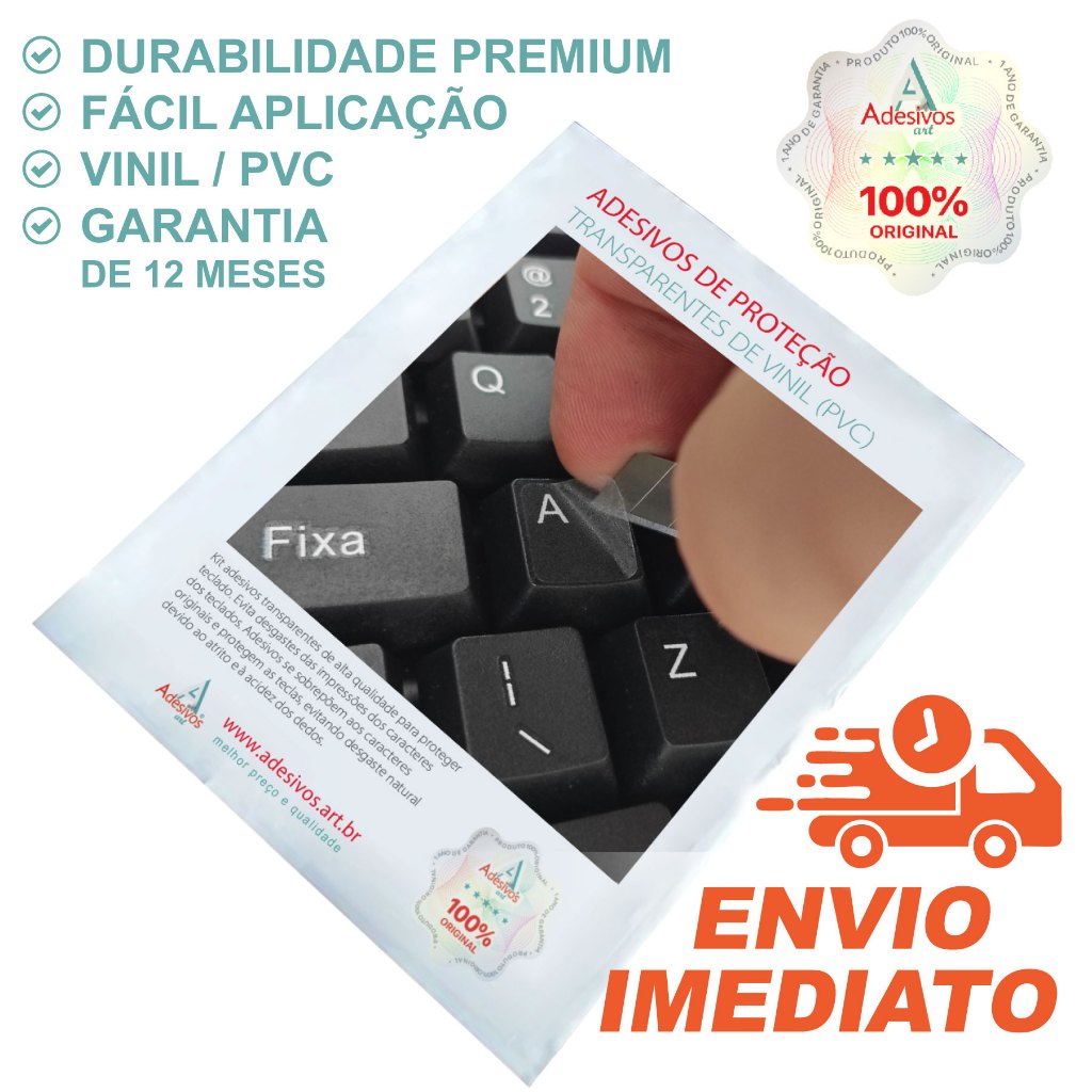 Adesivos De Proteção Transparentes Etiquetas para Proteger Teclado PC / Notebook Adesivos De Proteção Transparentes Etiquetas para Proteger Teclado PC / Notebook