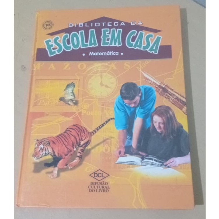Livro Biblioteca da Escola em Casa - Difusão Cultural do Livro - Matemática