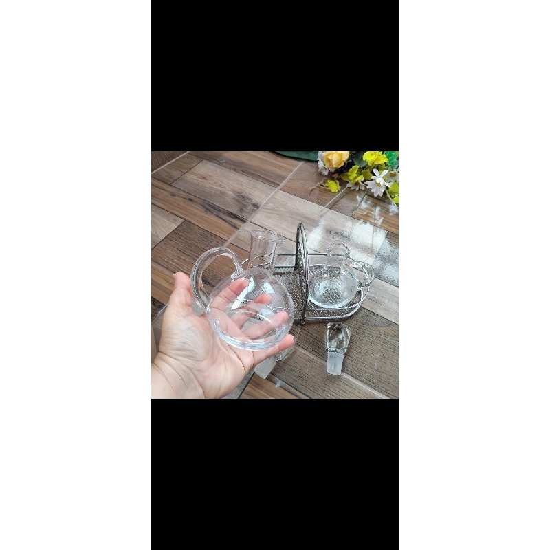 galheteiro cristal