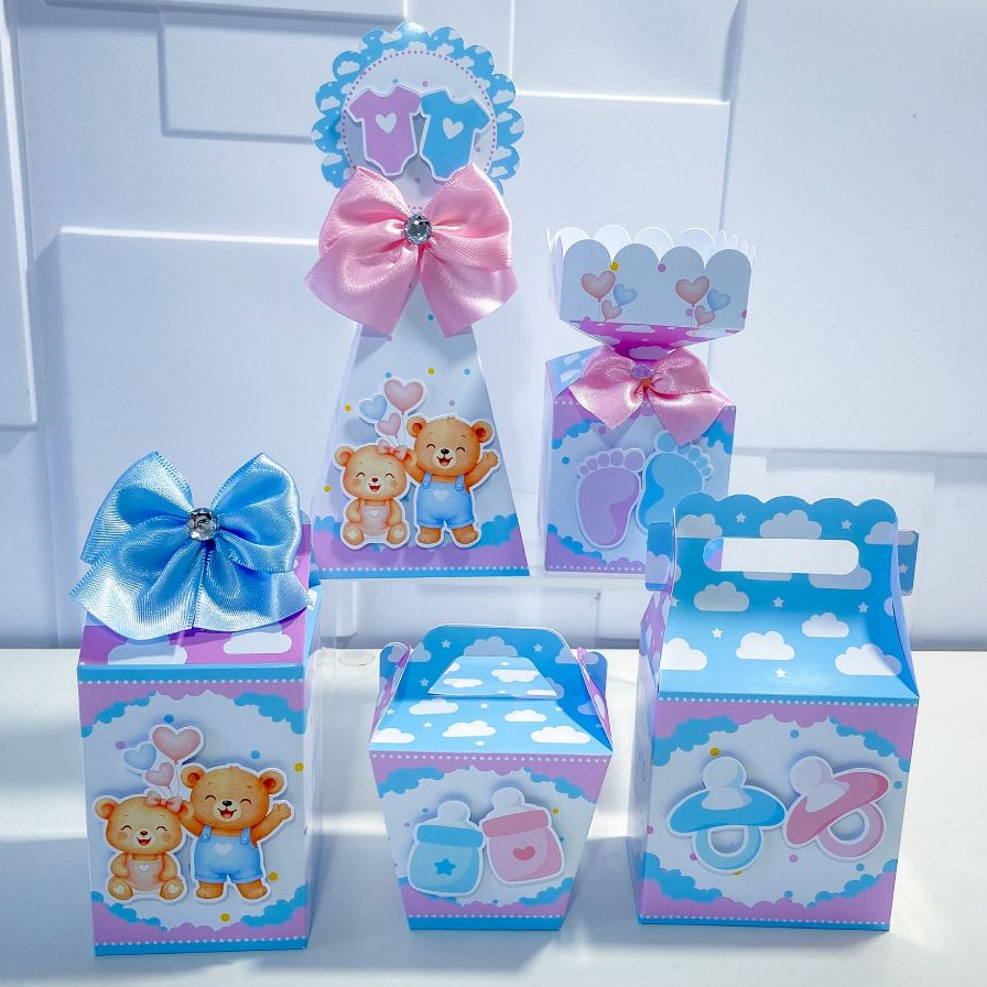 Lembrancinha Chá de Revelação/Kit Personalizados/Aniversário/Personalizados