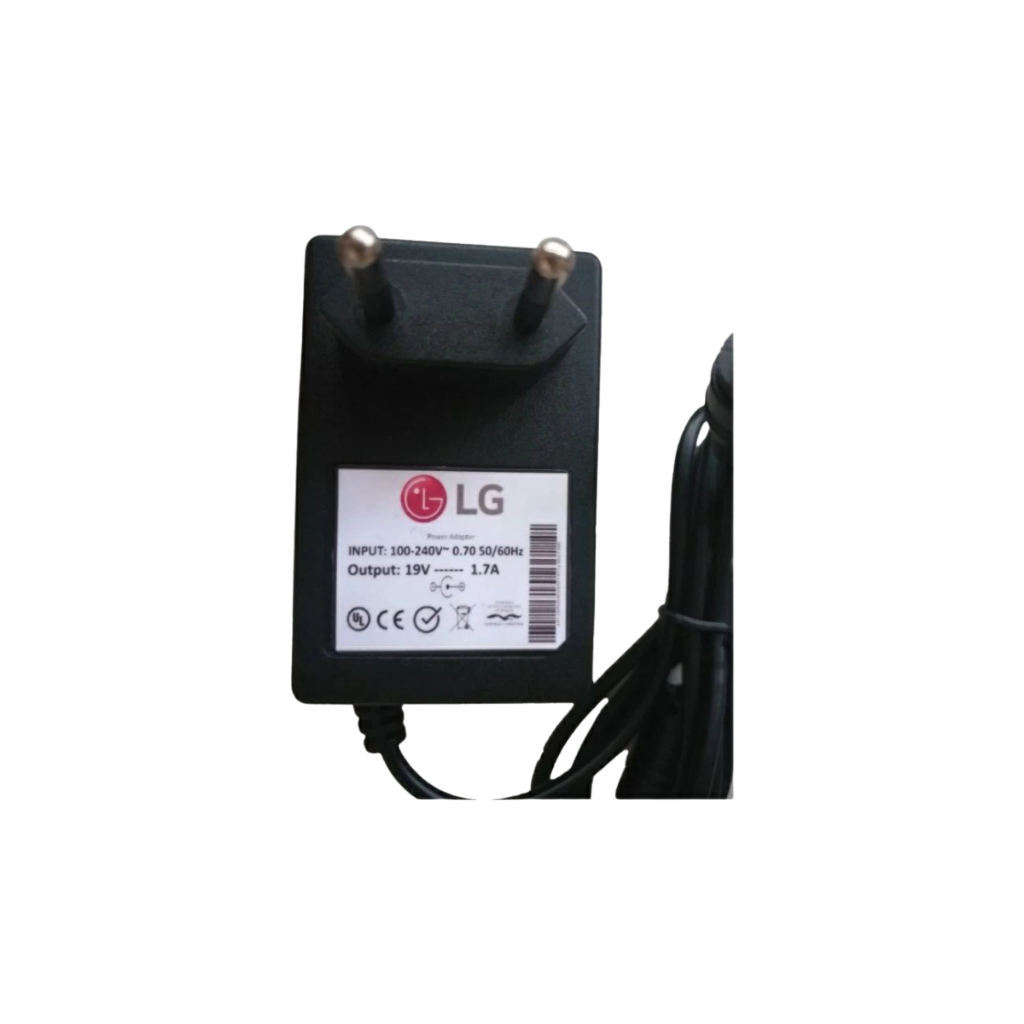 Fonte Monitor Tv LG 19v 1.7a Conector Com Pino Central Bivolt