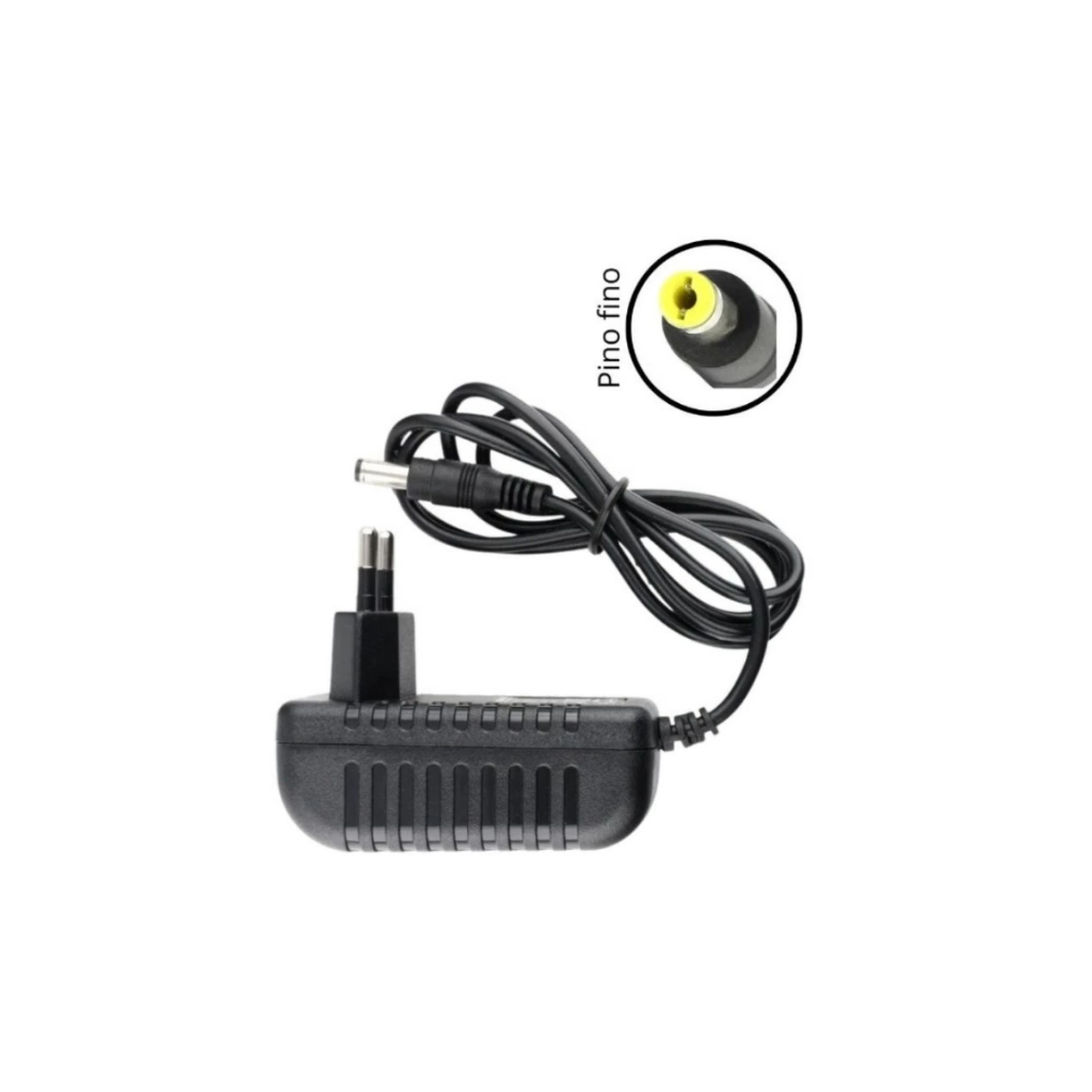 Fonte Carregador 9v P/ Caixa De Som Lenoxx Trc-5570 / Trc-5578 e outros modelos Amvox 9v