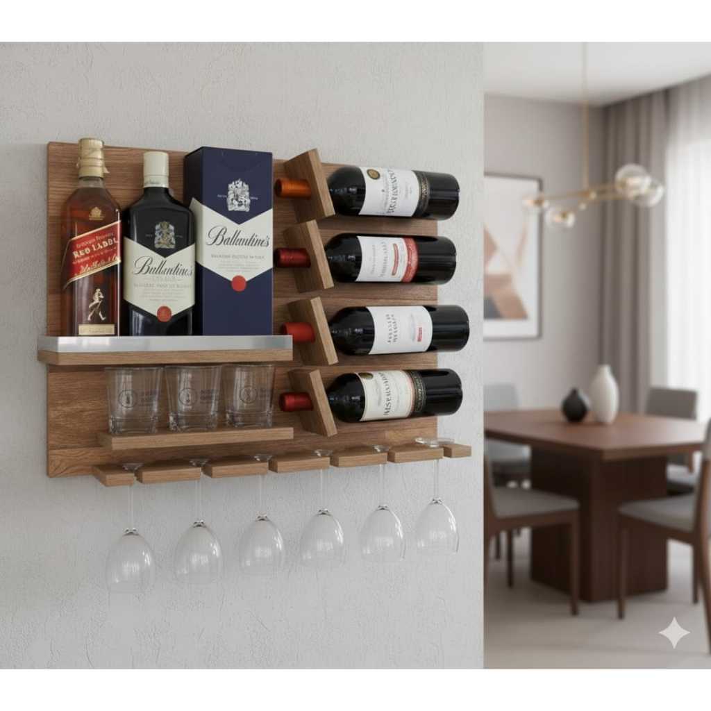 O que é Prateleira Adega Madeira? Guia e Onde Comprar | BuscaProdutos