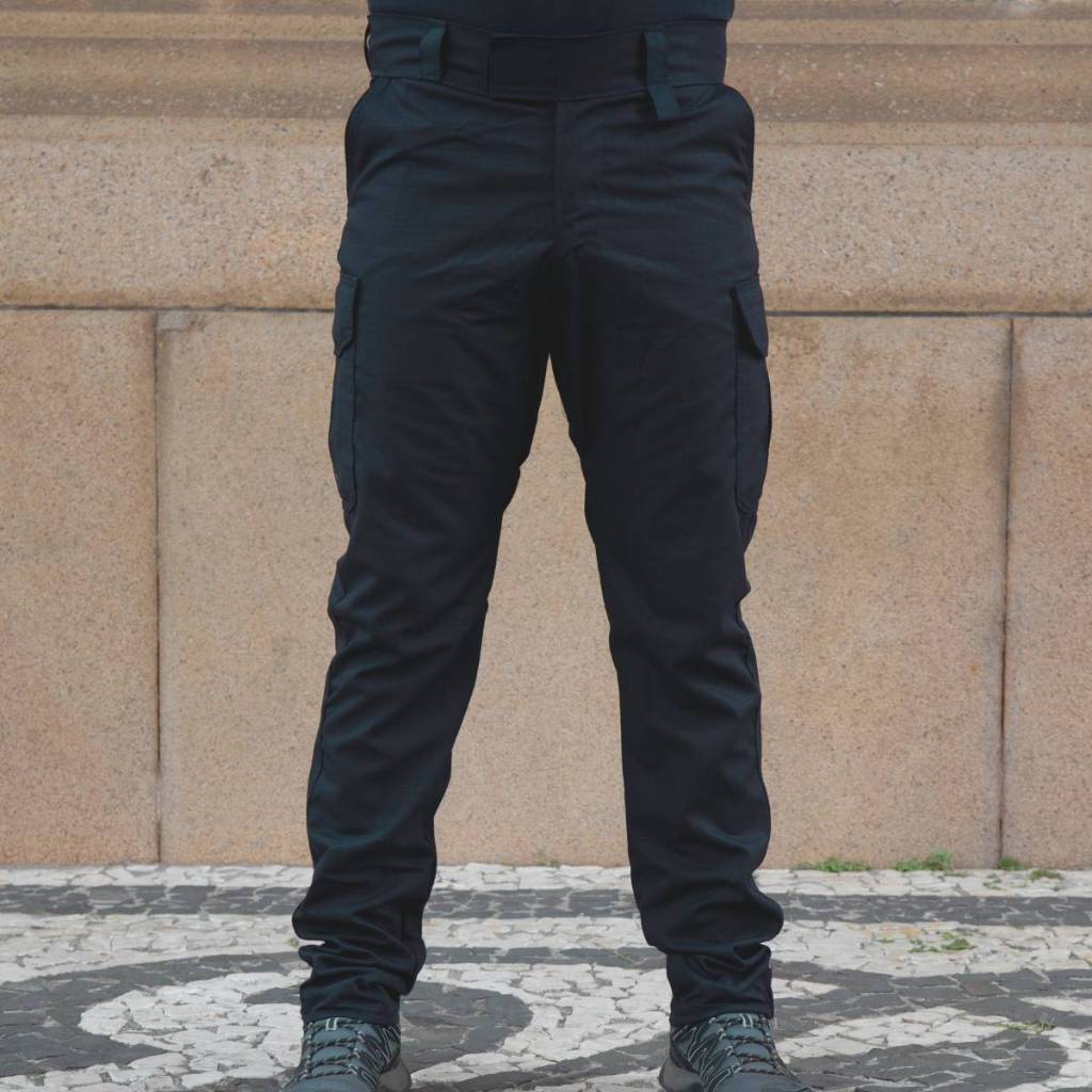 Calça Tática Masculina Segurança Vigilante Noturno Cargo resistente trabalho urbano porteiro