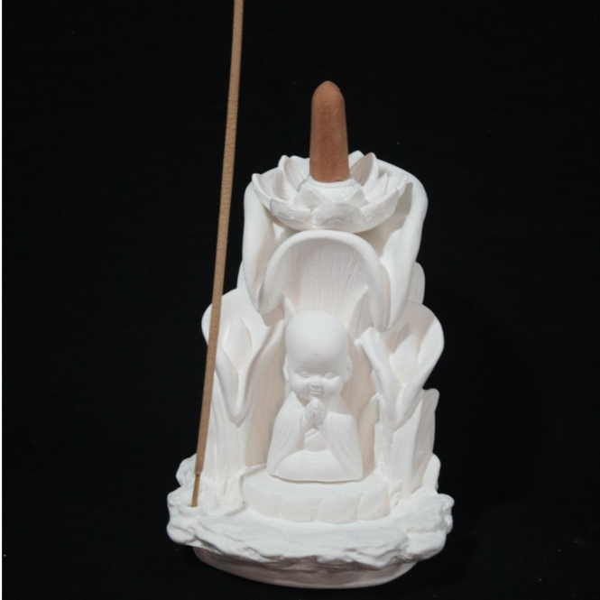 Imagem Porta incenso cascata dupla 14 cm altura,