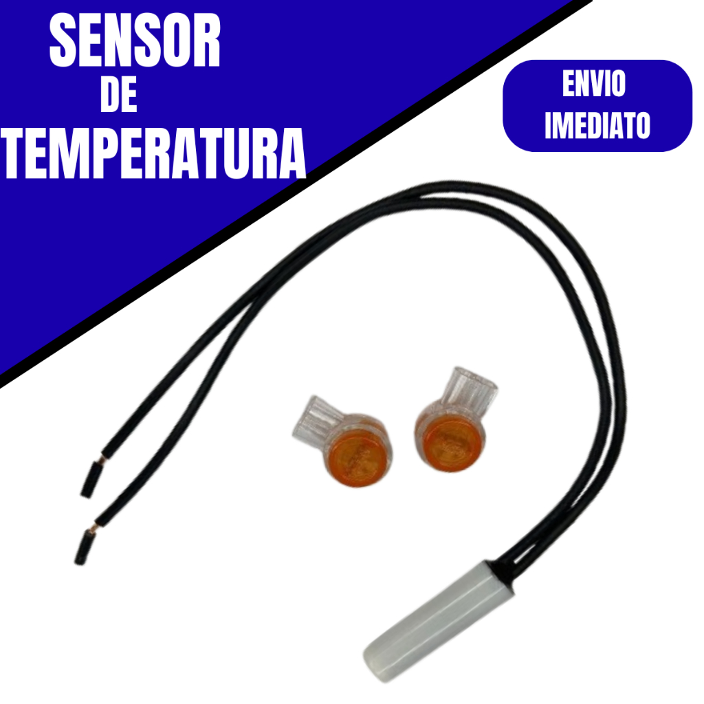 Sensor de temperatura geladeira Consul Brastemp 2,7k CRD37 em Oferta na Shopee