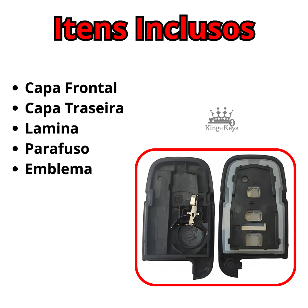 Chave Carcaça Presença Kia Sportage E Sorento 2011 12 13 14 — imagem 2 de 2