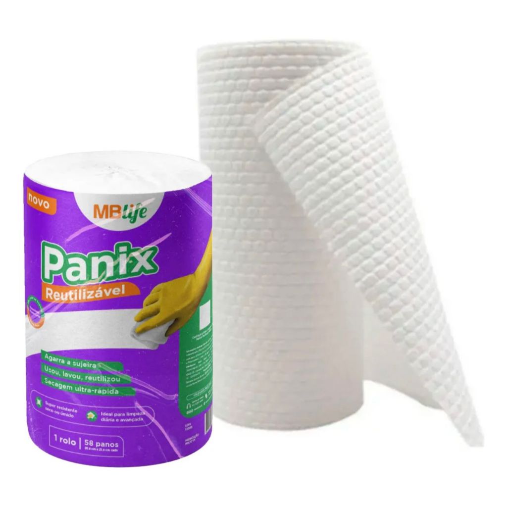 Panos Multi-Uso Reutilizável Manicure Com 58 Toalhas Panix em Oferta na Shopee