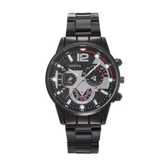 Relógio masculino Quartzo Geneva Preto