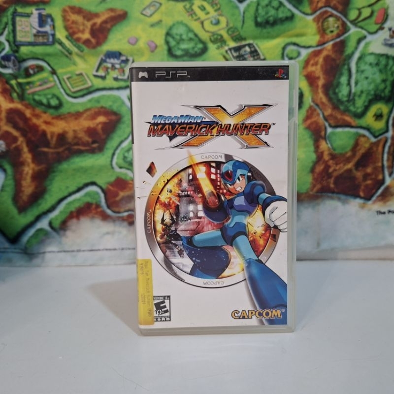 megaman x maverick hunter playstation psp umd