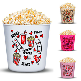 Balde de Pipoca ECO Filme Pipoca Séries 3,5L em Oferta na Shopee