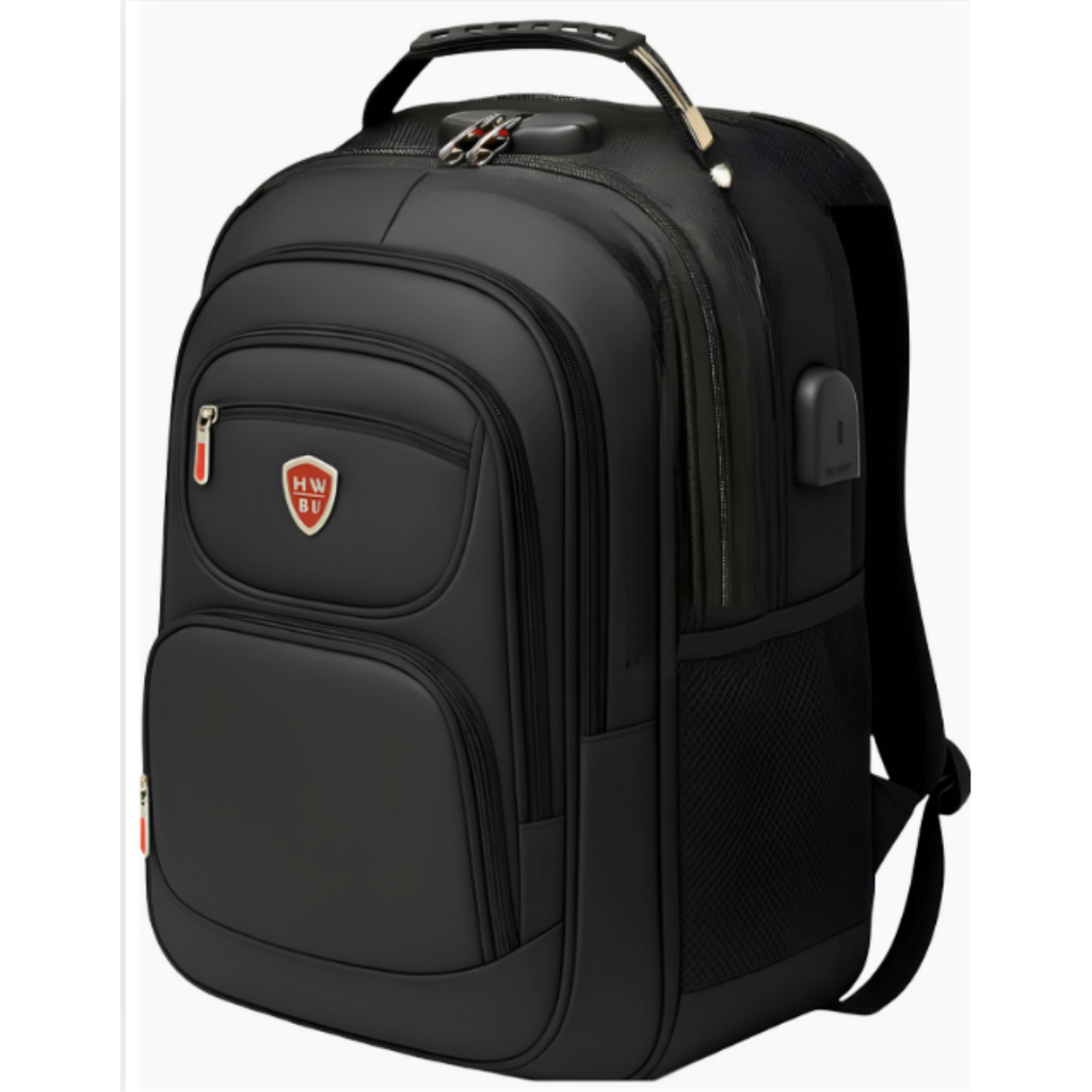 Mochila Notebook Bolsa Escolar Impermeavel Cabo Aco USB Fone Trabalho Faculdade Viagem Reforcada Capacidade Conforto