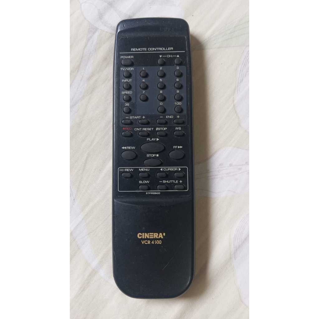 Controle remoto para vídeo cassete Cineral 97P1R2BN00 #av