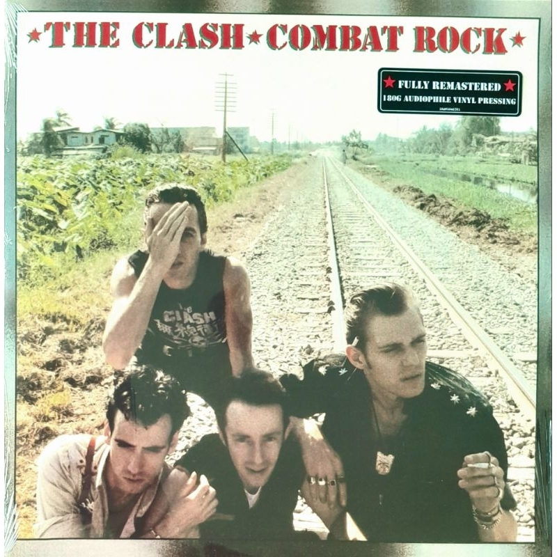 The Clash-Combat Rock-lp 180g importado-LACRADO-vinil
