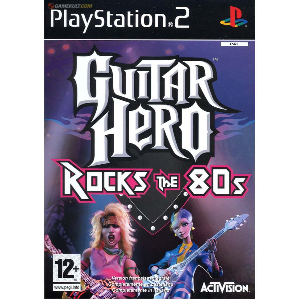 Guitar Hero Encore: Rocks the 80s ISO PS2
