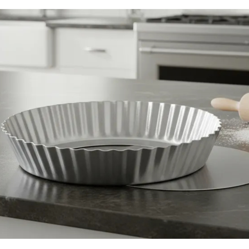 Forma Para Bolo / Torta Maçã / Tortelete / Empadão - Fundo Removível - Várias Medidas — imagem 2 de 2