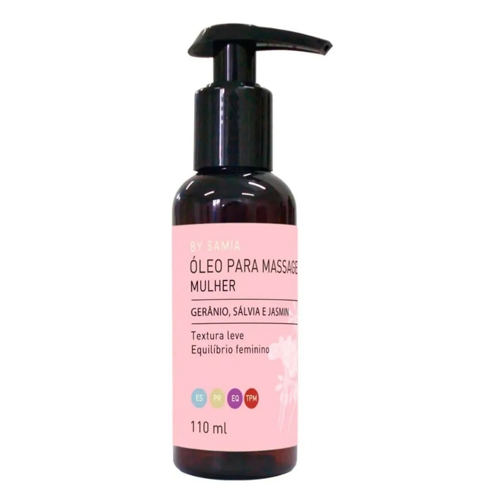 Óleo para Massagem Mulher By Samia - 110ml