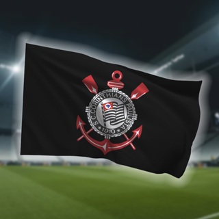 Bandeirão Torcedor do Corinthians 200x 150cm - Várias estampas em Oferta na Shopee