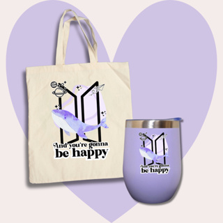 Kit Kpop Presente Completo BTS Stray Kids Blackpink Ecobag + Copo Térmico em Oferta na Shopee