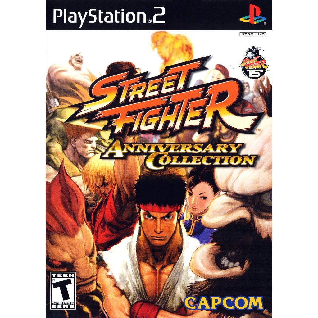 Street Fighter Anniversary Collection ISO PS2