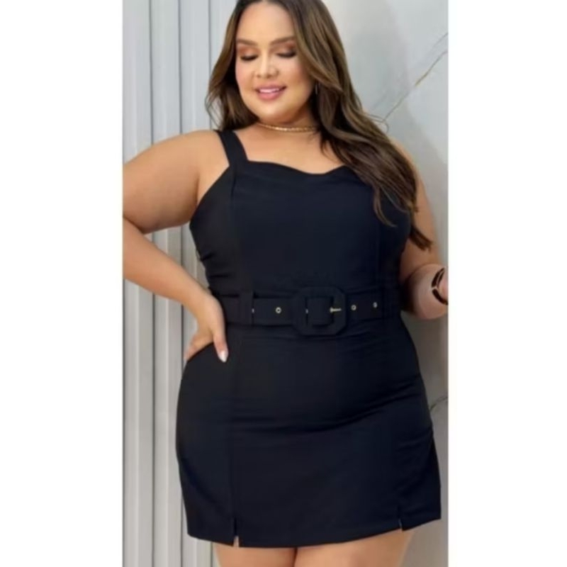 jardineira short Saia Plus Size cinto Plus Size Blogueira Shorts Plus size Blusa Top Plus size Mini Saia Vestidos Plus