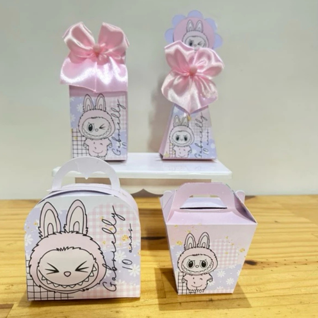 Kit 40 Caixas Personalizadas Lembrancinha Festa Infantil Aniversário Temas Diversos