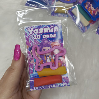 Massinha Com Cortador Personalizados Para Aniversario Infantil