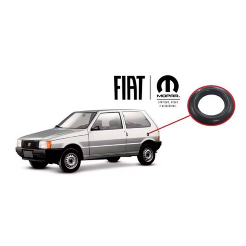 Anel De Vedação Do Tanque Fiat Uno Mille 1985 2013 Original - 7511069 - Peça Original Fiat