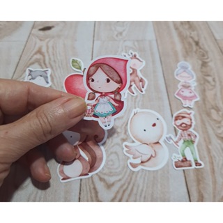 Envio Imediato |30, 50 ou 100 Apliques simples | Chapeuzinho Vermelho| fazemos TODOS os temas | lembrancinhas| vovó em Oferta na Shopee