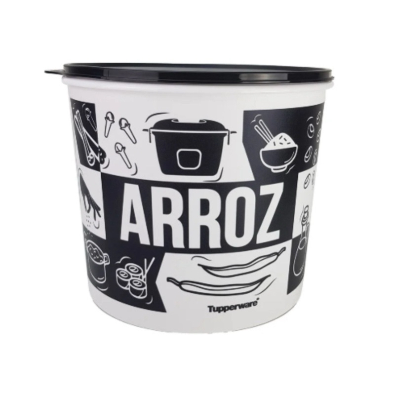 Caixa De Arroz Pb,bistrô E Floral Tupperware