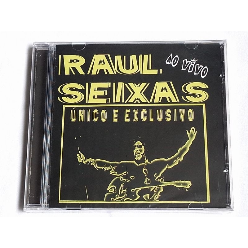 cd raul seixas único e exclusivo ao vivo LACRADO
