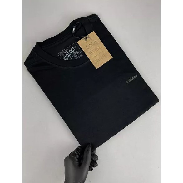 Camiseta masculina Algodão logo alto relevo/bordado emborrachado C em Oferta na Shopee