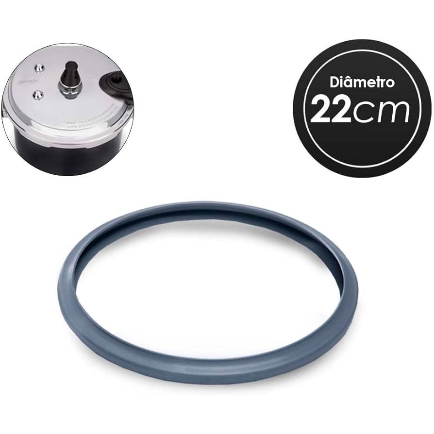 Silicone Para Panela de Pressão Borracha Brinox Vedação 4,2L Promoção em Oferta na Shopee