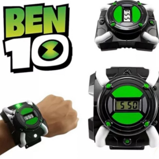 Relógio Ben 10 Com Luz E Som Omnitrix Infantil