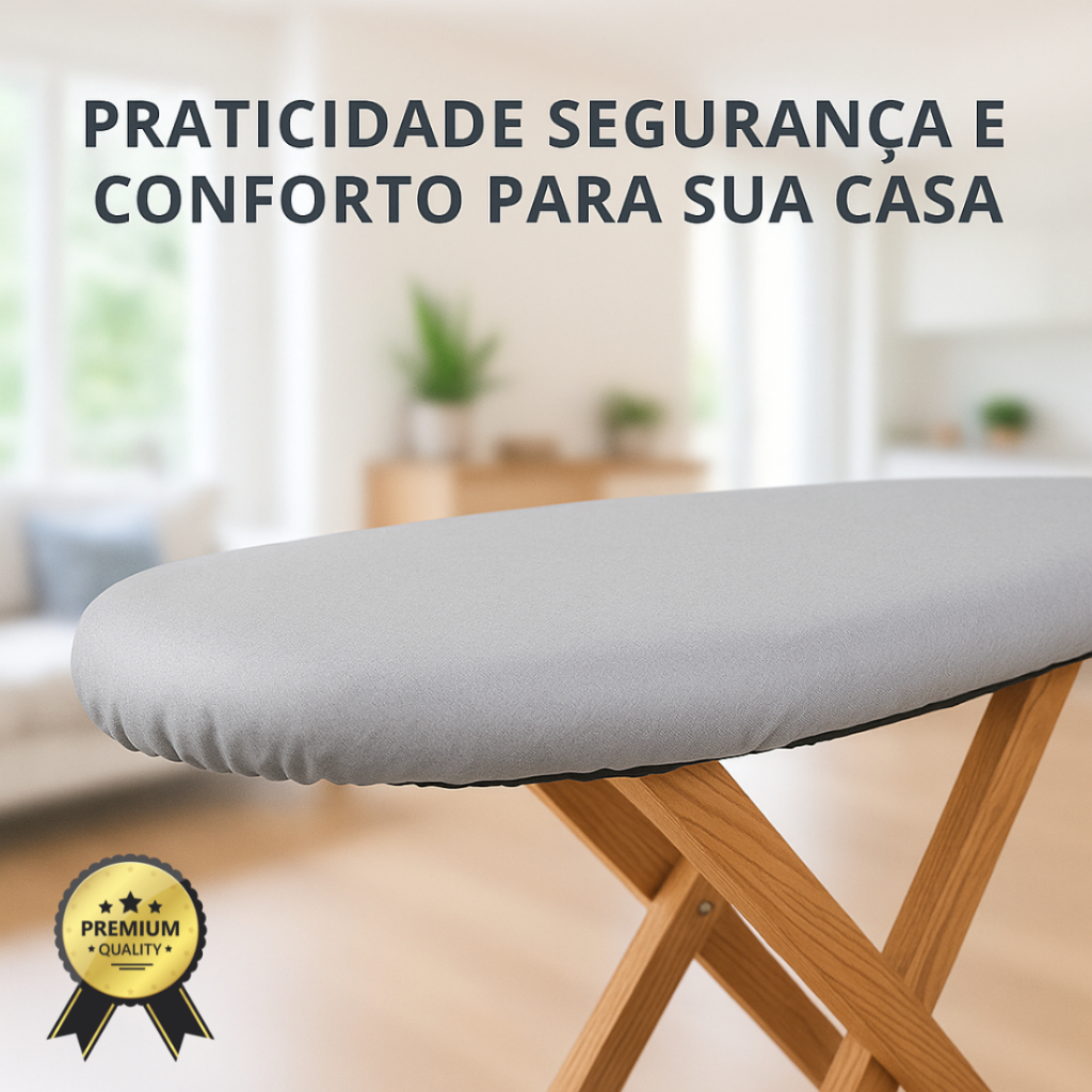 Forro capa para tabua de passar roupas termico algodão aluminado com espuma tamanho ideal reforçado em Oferta na Shopee
