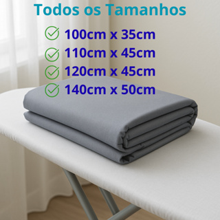 Capa para tabua de passar roupas forro termico reforçado em todos os tamanhos em Oferta na Shopee
