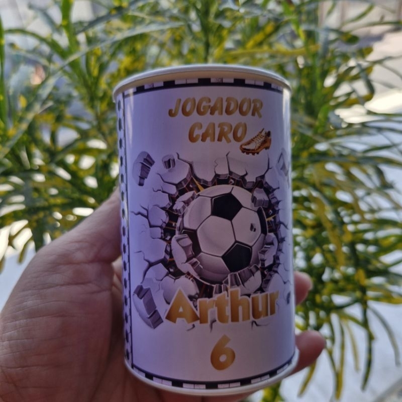 Rótulo adesivos Jogador Caro adesivos para cofrinho - cofre ( Montamos todos os temas)