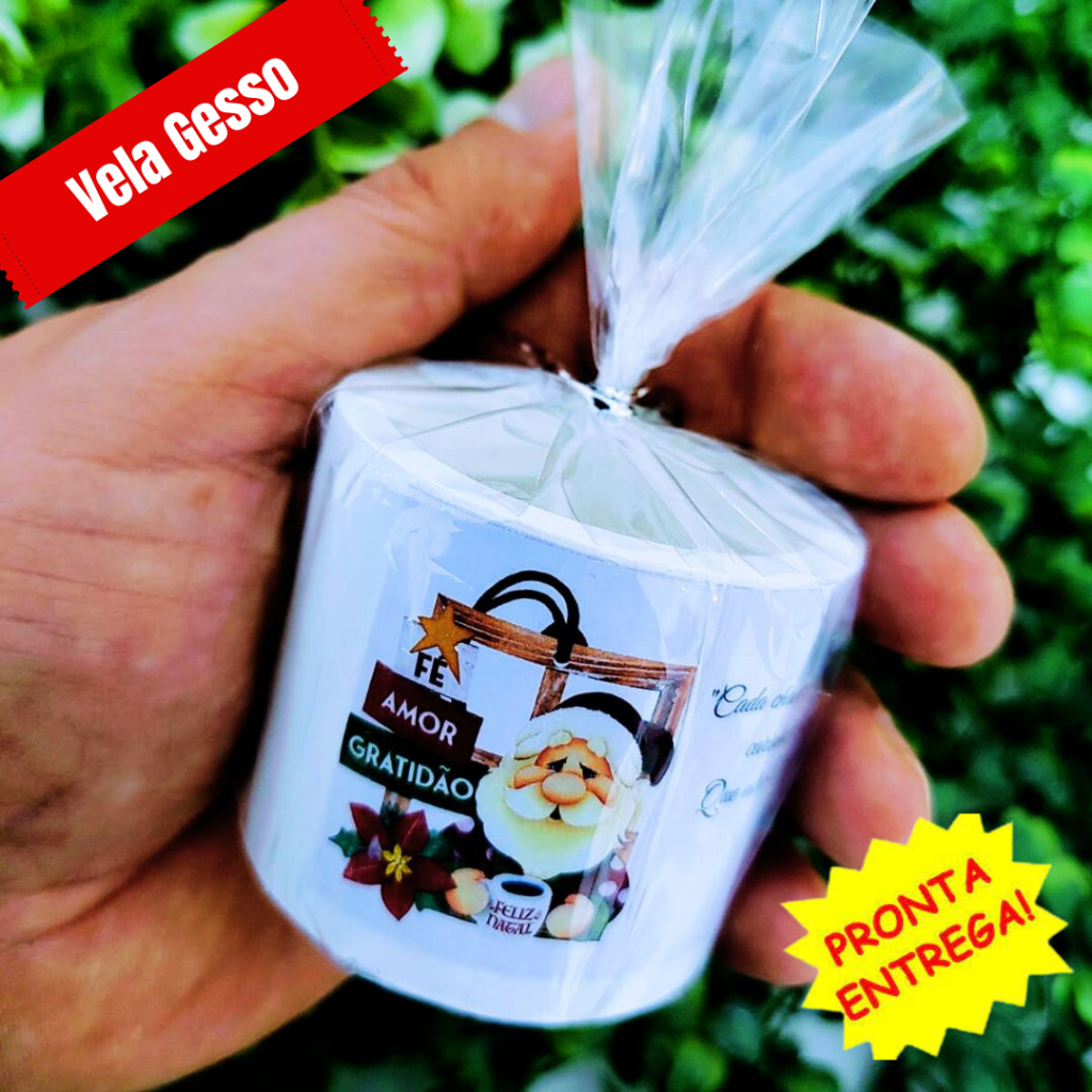 10 Velas Aromáticas Natal Presente Corporativo
