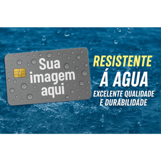 Película Adesivo Cartão PERSONALIZADO Top Excelente Qualidade em Oferta na Shopee