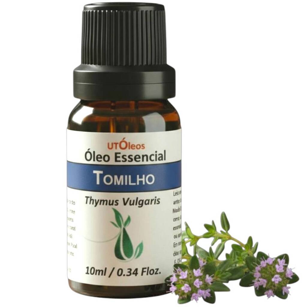 Óleo Essencial De Tomilho 10ml PURO e NATURAL