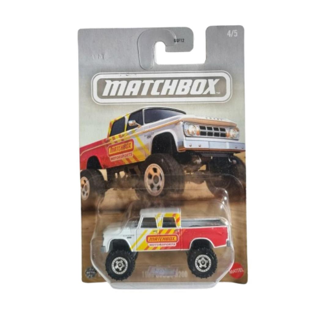 Matchbox 1968 Dodge D200 Pickup 2025 Truck Series 4/5