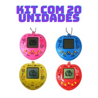 Kit 5/10/15/20 Bichinho Virtual Tamagochi Animais Brinquedo 168 Bichos Com Cordão Game Bixinho Virtual em Oferta na Shopee