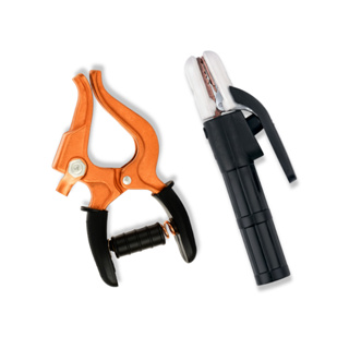 Kit Alicate Porta Eletrodo 500a + Garra Negativa 500a Grampo Terra para Maquina de Solda em Oferta na Shopee