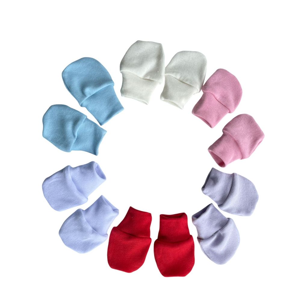 3 ou 6 pares de Luva Bebê Recém Nascido em Suedine 100% algodão Enxoval Menino e Menina Luvinha Luvinhas bebe 3 ou 6 pares de Luva Bebê Recém Nascido em Suedine 100% algodão Enxoval Menino e Menina Luvinha Luvinhas bebe