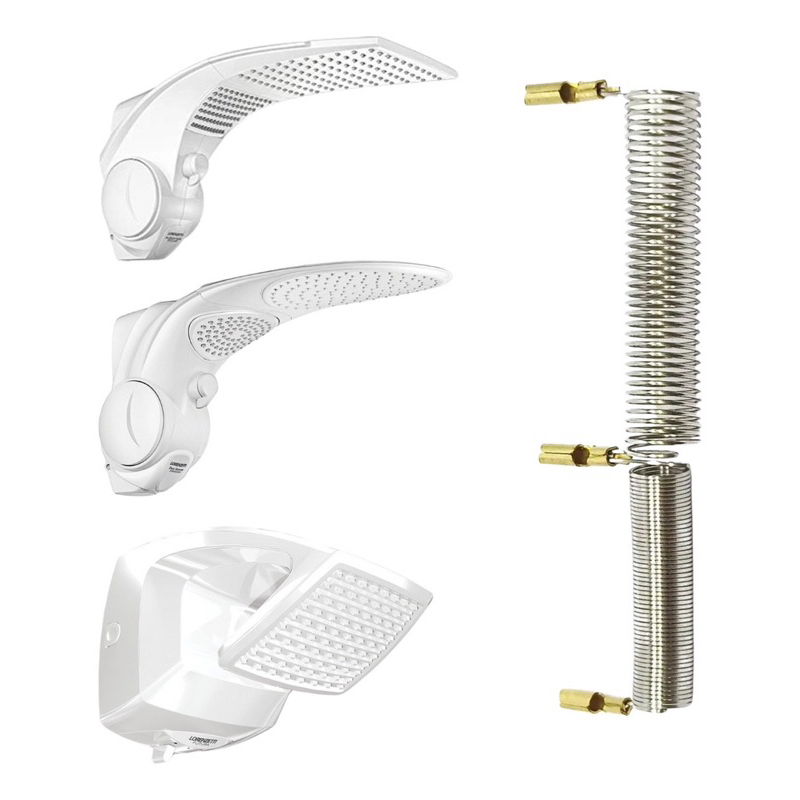 Resistência de chuveiro similar Lorenzeti  - (220V, 2800W/4000W) Compatível